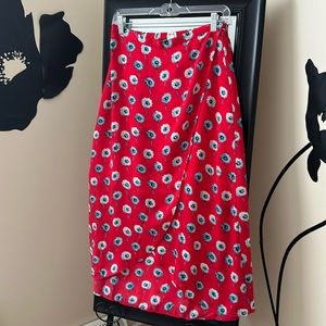 JCrew factory maxi skirt size small